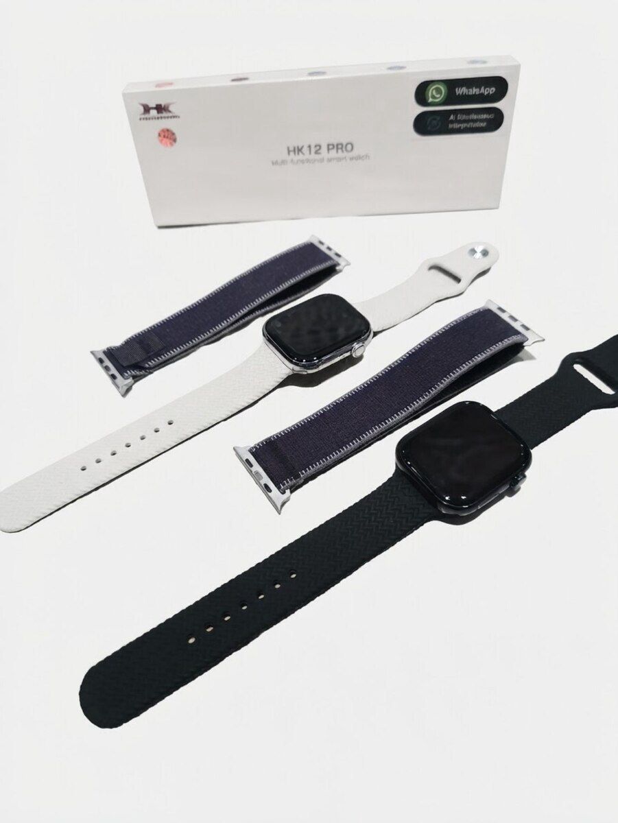 "HK12 Pro" ağıllı saat Black, Silver — Ağıllı saatlar və biləkliklər, Bakı (2)