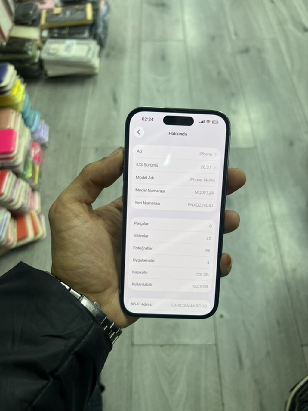 IPhone 14 Pro, 128 GB, Deep Purple, Face ID — Apple iPhone, Bakı (3)
