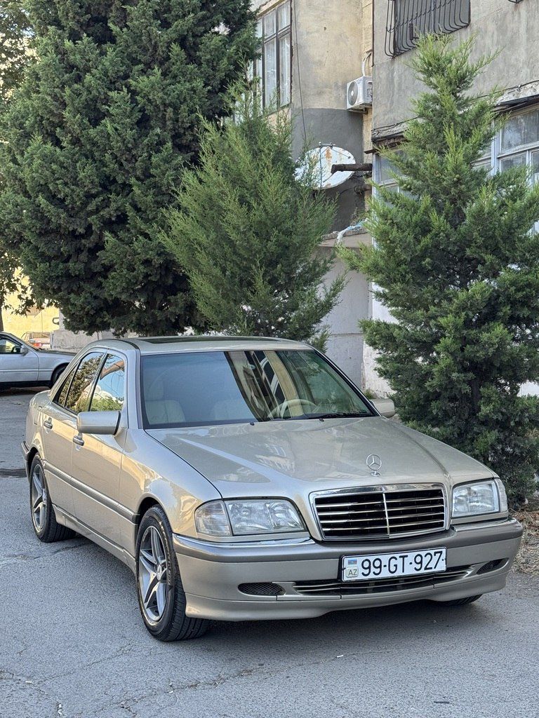 Mercedes C 230, 2.3 L, 1998 il, 350 000 km 99-GT-927 — Avtomobillər, Bakı (2)