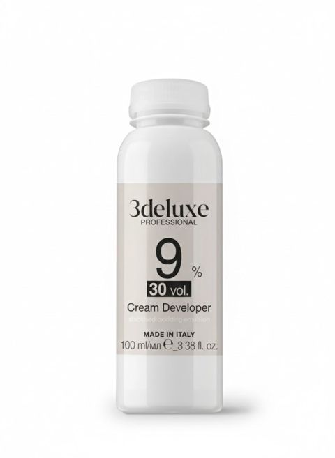 Krem-oksidləşdirici 3Deluxe Professional 9% 30vol. 100 ml — Bakı