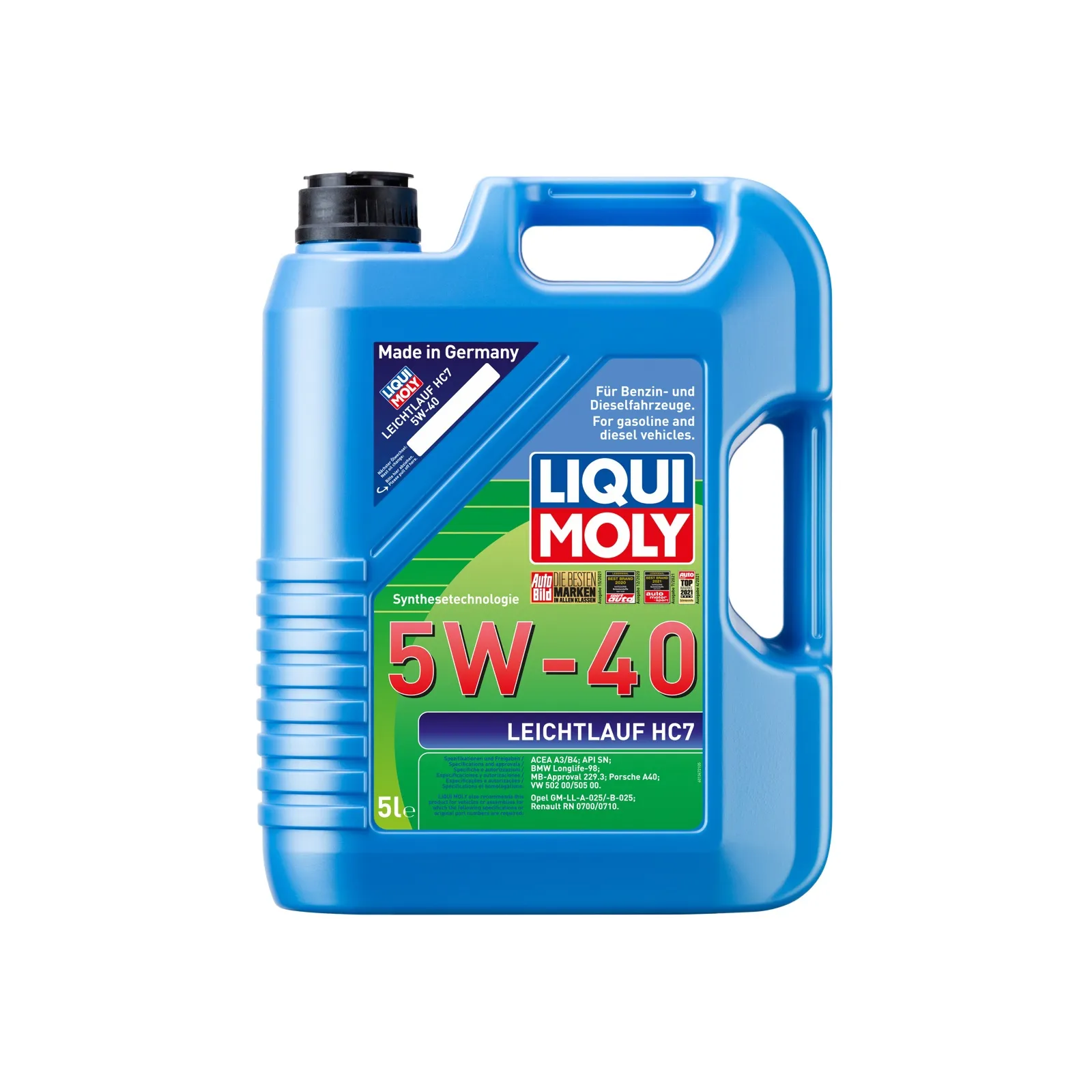 Avtomobil mühərrik yağı Liqui Moly Leichtlauf HC7 5W-40 5L (LM2309/1347) — Motor yağları, Bakı
