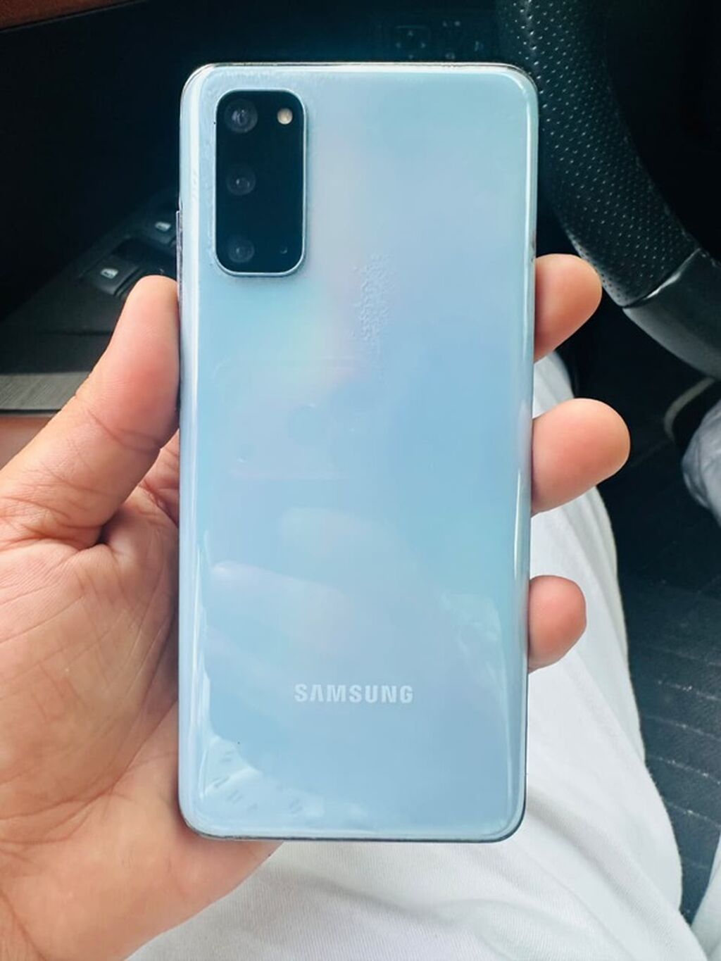 Samsung Galaxy S20, 128 GB, rəng - Mavi, Barmaq izi — Samsung, Bakı (2)