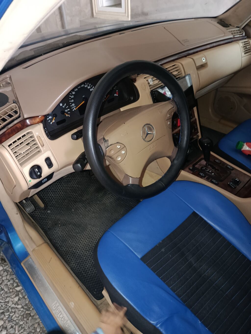 Məhsul: Mercedes-Benz W210 (E-sinfi, 1995–2002) salon komplekti – bej — Salon detalları, Biləsuvar (6)