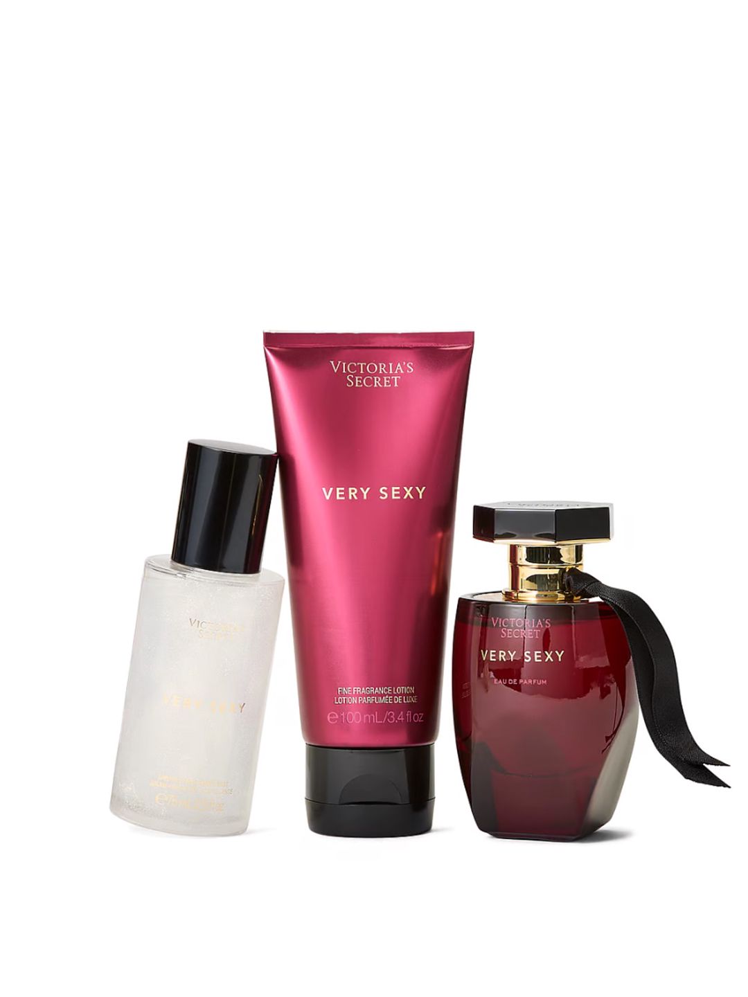 Victoria's Secret Very Sexy qadınlar üçün ətir dəsti (ətir suyu 50 ml + bədən üçün losyon 100 ml + bədən üçün sprey 75 ml) — Mallar, Bakı (2)