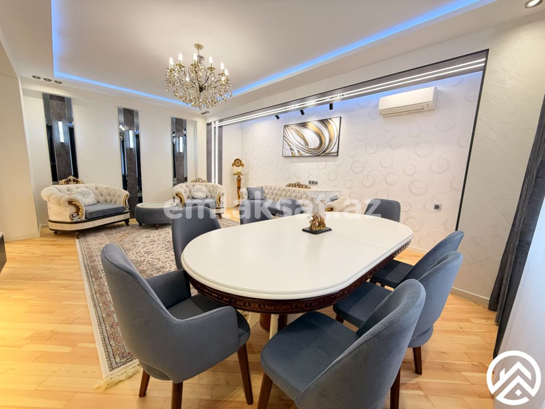 Satılır 4 otaq yeni tikili 159 m², Həzi Aslanov metrosu — Mənzil, Bakı (4)