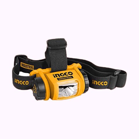 LED baş fənəri Ingco HHL013AAA8, tənzimlənən qayışlı, yüksək işıq gücünə malik - HHL013AAA8 — Bakı