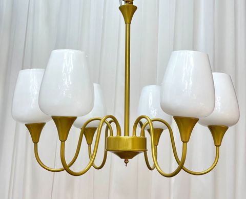 Asma çıraq CH-7340, qızılı/ağ — 227.74 ₼ · Bakı · Mallar Asma çıraq CH-7340, qızılı/ağ — Bakı