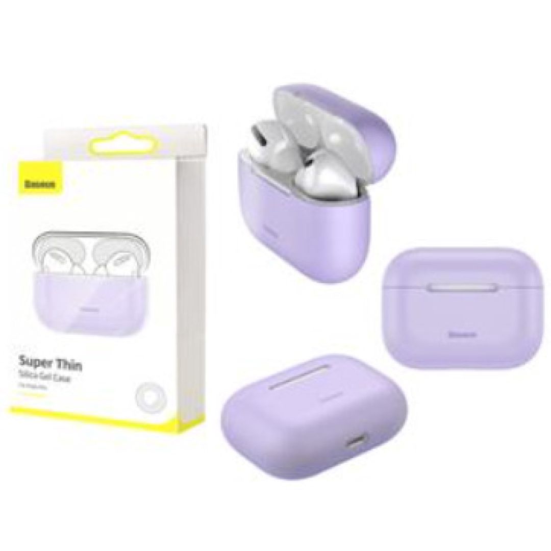 Simsiz qulaqlıq qutusu Baseus Shell pattern Silica Gel Case For AirPods Pro WIAPPOD-BK05 — Telefonlar və qadjetlər, Bakı (2)