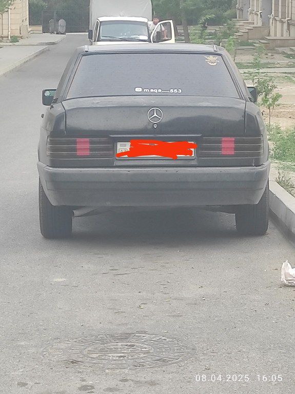 Mercedes 190, 1.8 L, 1992 il, 650 000 km — Avtomobillər, Naftalan (3)