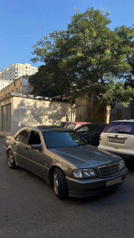 Mercedes C 200, 2.0 L, 1998 il, 457 800 km — Avtomobillər, Şirvan (4)