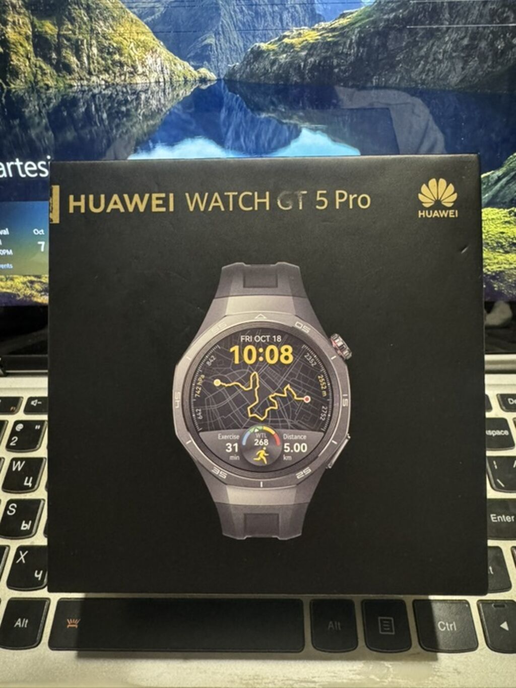 Huawei Watch GT 5 Pro ağıllı saat Tam ideal veziyyetde, 1 eded kemer — Ağıllı saatlar, Bakı (2)