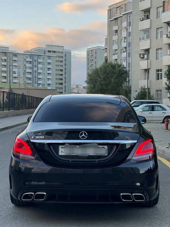 Mercedes C 250, 2.0 L, 2017 il, 89 300 km — Avtomobillər, Bakı (12)