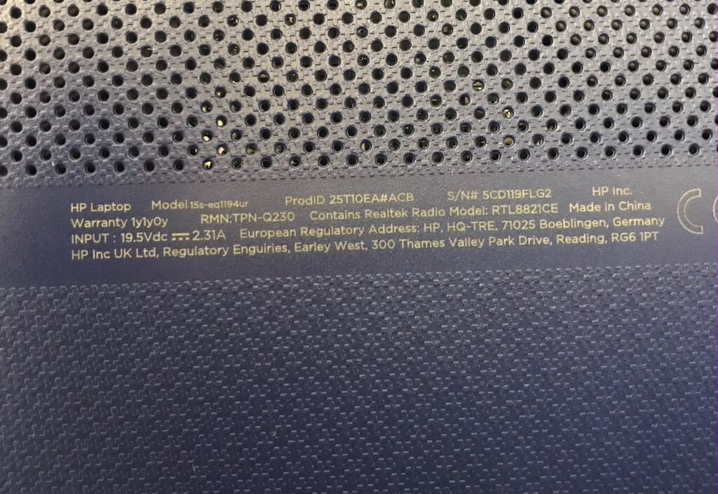HP Laptop 15s-eq1194ur – mavi korpuslu, yüngül və gündəlik istifadə — HP, Bakı (4)