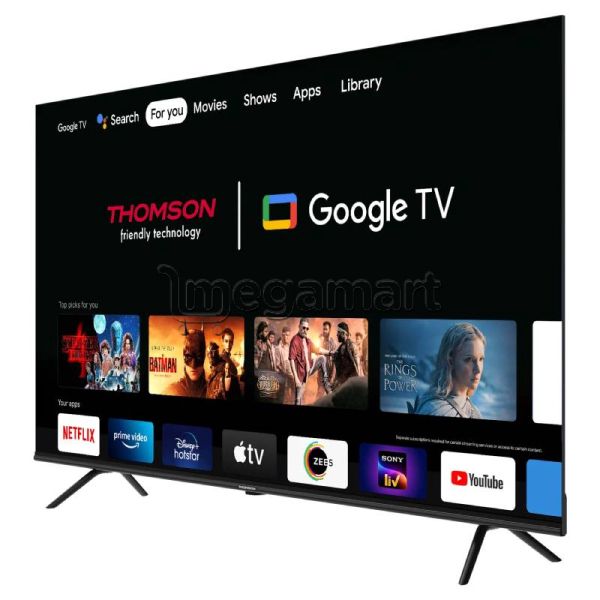 Televizor Thomson 43" LED 4K 60Hz Smart Google TV Black (43UG4S14) — Televizorlar, Bakı