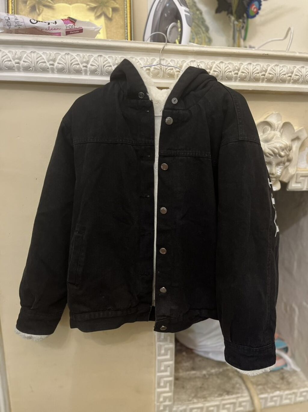 Cins kurtka, Burberry, M — Jaketlər, Bakı (4)