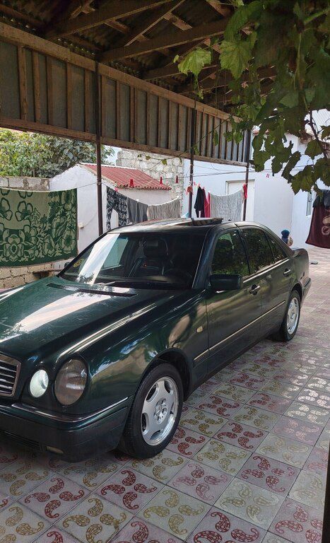Mercedes E 220, 2.2 L, 1997 il, 499 900 km — Avtomobillər, Bakı (6)