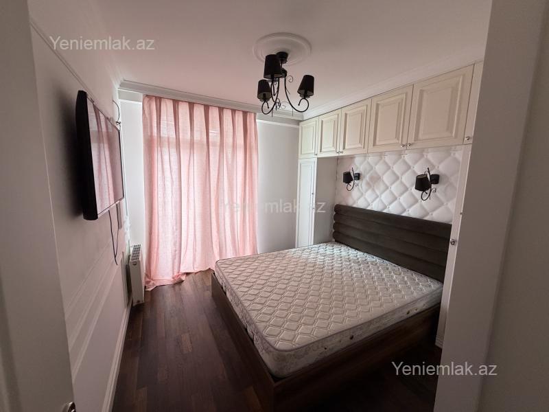 Kirayə 2 otaqlı Bina evi menzil (Yeni tikili), 48 m², Nərimanov rayonu — Mənzil, Bakı (6)