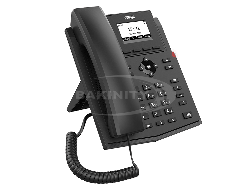 IP-telefon Fanvil X301 — IP telefon sistemləri, Bakı (3)