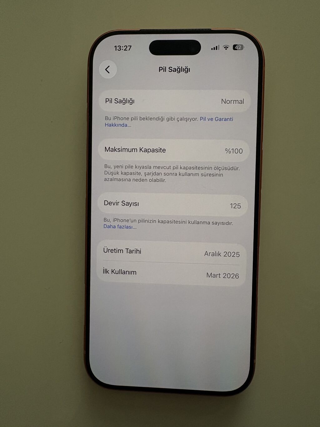 IPhone 17 Pro, 256 GB, Narıncı — Apple iPhone, Bakı (4)