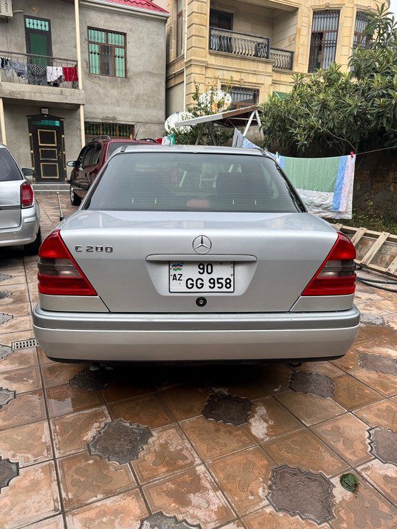 Mercedes C 200, 2.0 L, 1996 il, 288 000 km 99-GP-779 — Avtomobillər, Bakı (2)