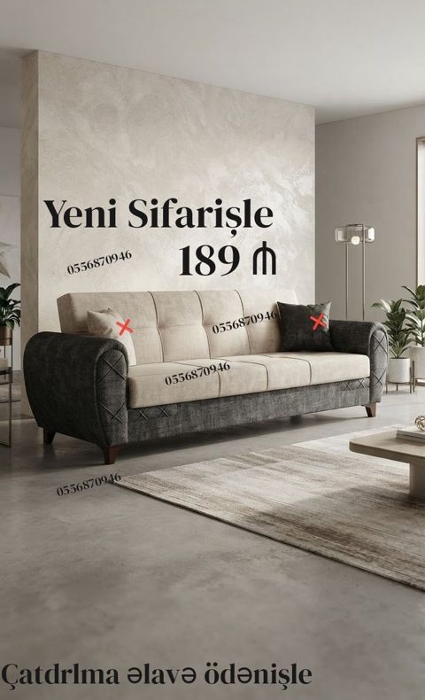 Divan, Yeni, Açılan, Bazalı, Parça, Ödənişli çatdırılma — Bakı