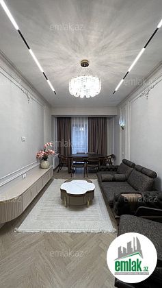 Satılır 3 otaqlı 92 m² yeni tikili Şah İsmayıl Xətai m — Mənzil