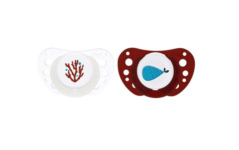 Əmzik dəsti Chicco PhysioForma Air, 16-36 ay, ağ/qırmızı — Bakı