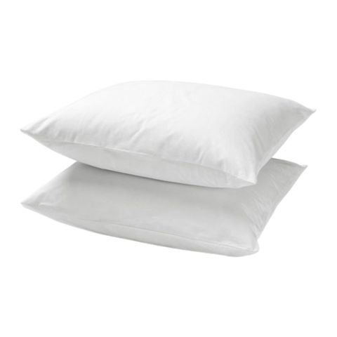 Yastıq üzü dəsti IKEA Dvala, 50x60 sm, pambıq, ağ — Bakı