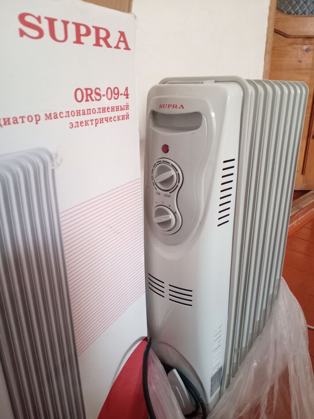 Supra ORS-09-4 yağla doldurulan elektrik radiatoru - Yağ radiatoru, 9 — Isıtıcılar və isı ventilatorları, Bakı