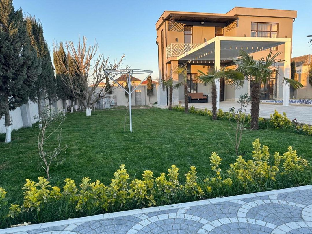 İcarəyə verilir 5 otaqlı həyət evi/bağ evi 220 m² — Ev, villa, Bakı (2)