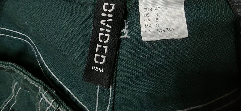 Şalvar, H&M, L, rəng - Yaşıl — Şalvar, Bakı (4)