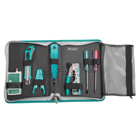 Elektrik quraşdırma alət dəsti 7-də 1 Pro'sKit PK-2635 — Bakı