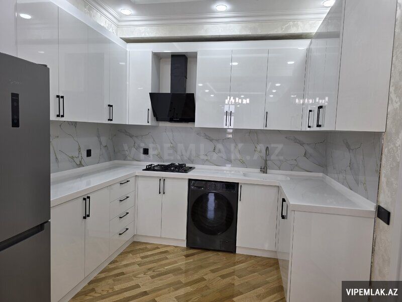 Abşeron rayonunda 3 otaqlı Yeni tikili Kirayə verilir, 90 m² — Mənzil, Bakı (2)