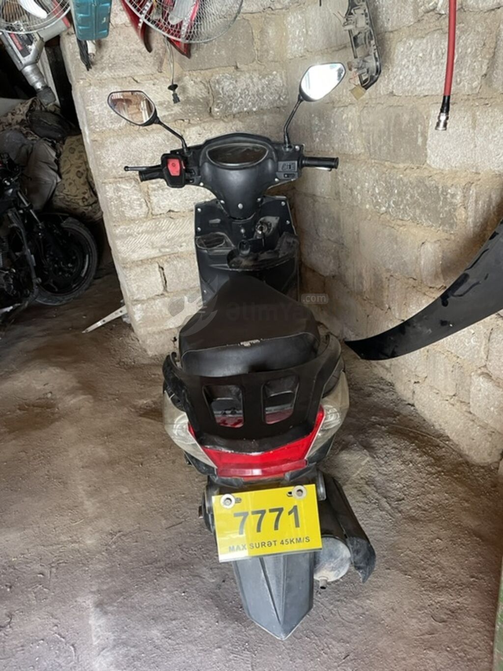Elektrik skuter – qara rəng - Şəhərdaxili sükutlu və qənaətl — Avto, Bakı (6)
