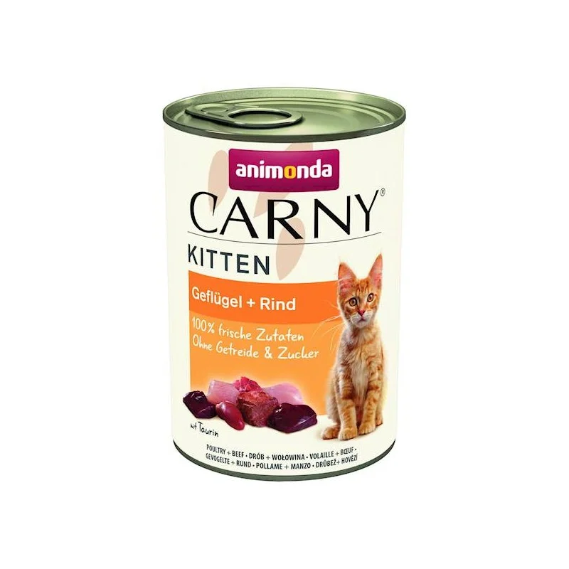 Carny Kitten Quş və Mal Əti ilə Balaca Balaları üçün Konservləşdirilmiş Yem, 400 q — 6.3 ₼ · Bakı · Pişiklər Carny Kitten Quş və Mal Əti ilə Balaca Balaları üçün Konservləşdirilmiş Yem, 400 q — Bakı