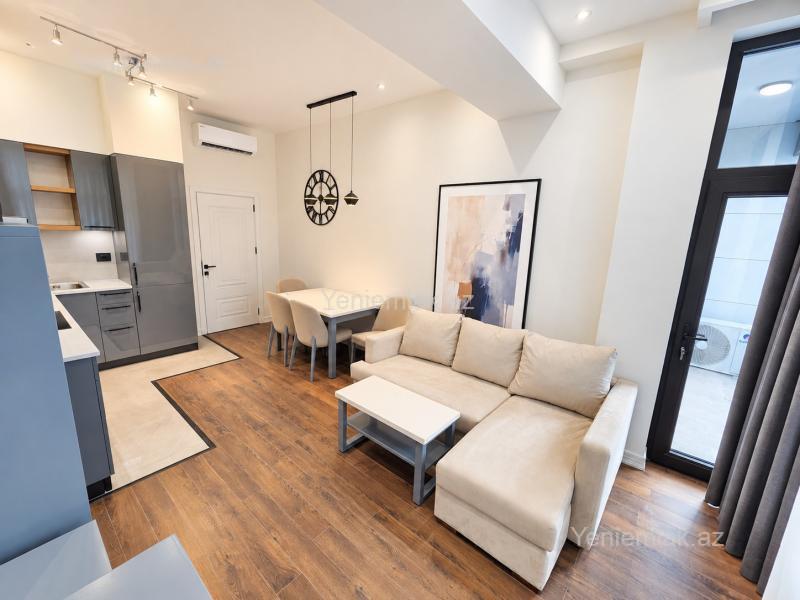 Kirayə 2 otaqlı Bina evi menzil (Yeni tikili), 55 m², Nəsimi rayonu — Mənzil, Bakı (2)