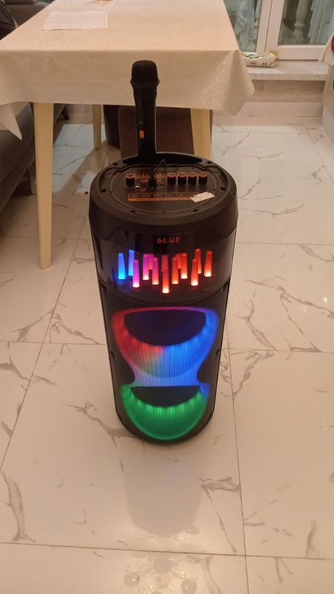 Kakusiga KK-8205 simsiz akustik kolon və mikrofon seti - Model — Digah