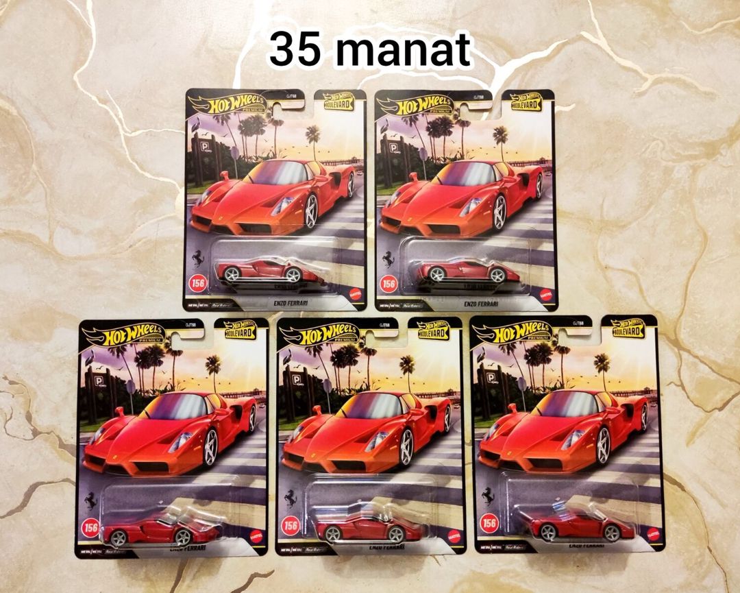 Ferrari Enzo - Hot Wheels Premium Boulevard — Kolleksiyalar, Bakı