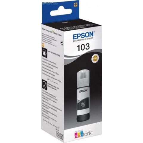 103 EcoTank Black ink bottle (C13T00S14A-N) — Almal — Consumables and accessories
