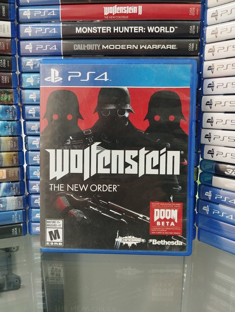 PS4/5 üçün "Wolfenstein the new order" oyun diski — Oyunlar, konsollər və proqramlar, Bakı