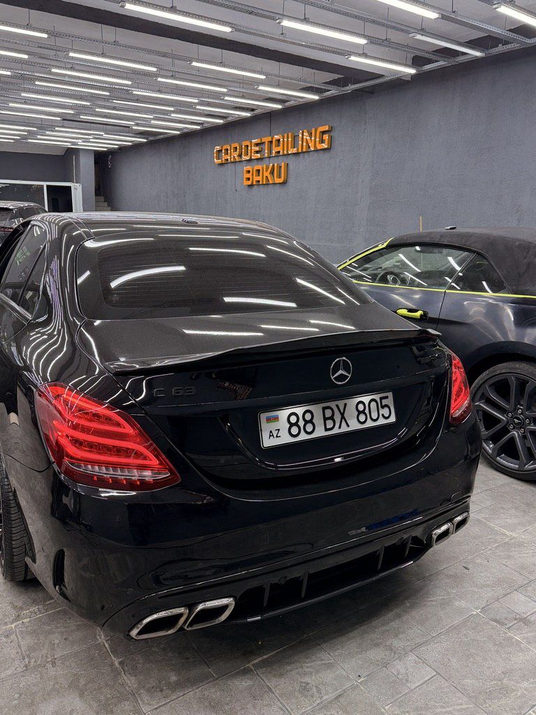 Mercedes C 300, 2.0 L, 2018 il, 124 500 km 88-BX-805 — Avtomobillər, Bakı (6)