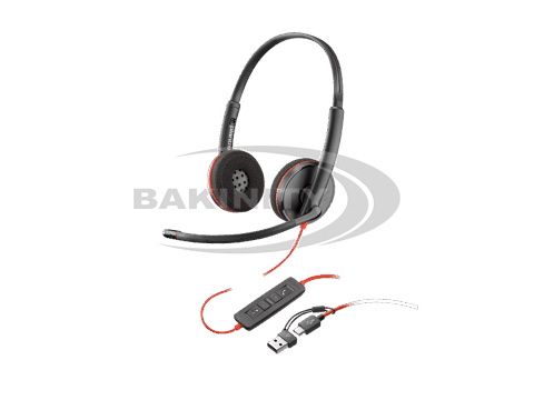 Qulaqlıq Plantronics Blackwire C3220 (8X228AA) — 88.6 ₼ · Bakı · Kompüterlər və noutbuklar Qulaqlıq Plantronics Blackwire C3220 (8X228AA) — Bakı