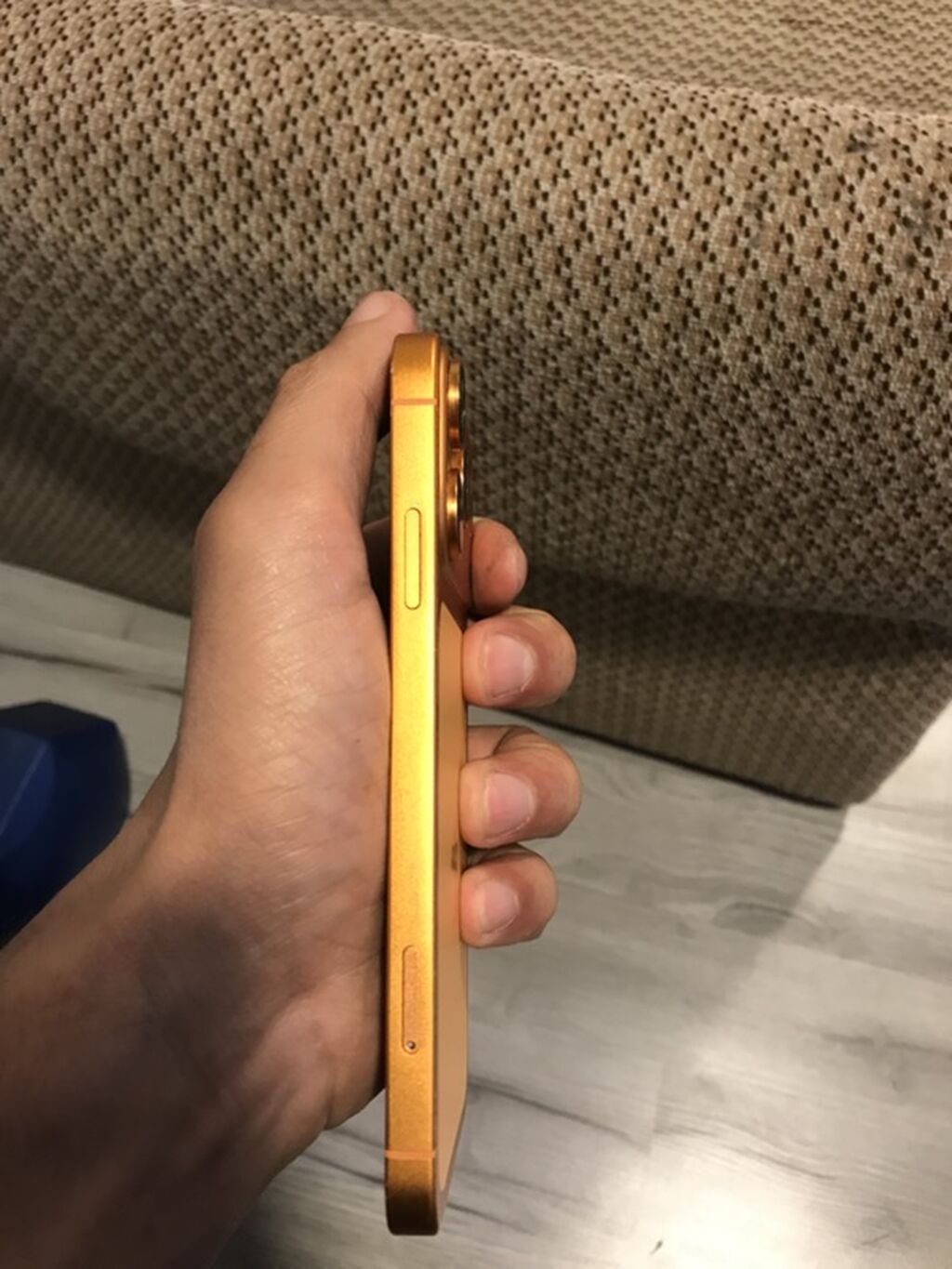 Məhsul: iPhone modelinə bənzər dizayna sahib smartfon (narıncı/qızılı — Digər smartfonlar, Ağdaş (4)