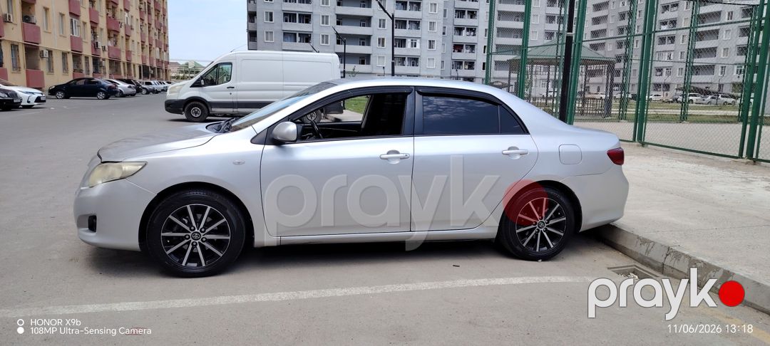 Toyota Corolla, gümüş rəng, istifadə olunmuş 77-HF-471 — Avtomobillər, Sumqayıt (4)