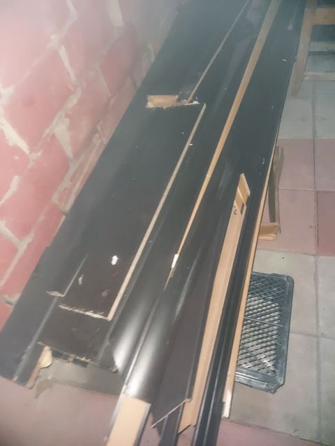 MDF qapılar və qutu dəstləri - Material: MDF (ağac teksturalı, tünd — Bakı