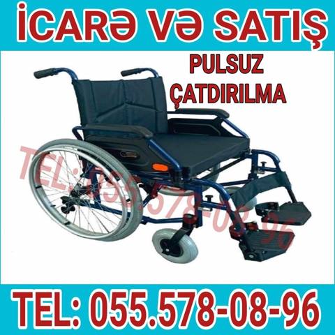 İcarə və satış üçün əlil arabası Məhsulun xüsusiyyətləri: - Mexaniki — Bakı