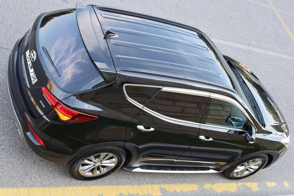 Hyundai Santa Fe, 2.0 L, 2017 il, 201 225 km 88-DM-758 — Avtomobillər, Bakı (2)