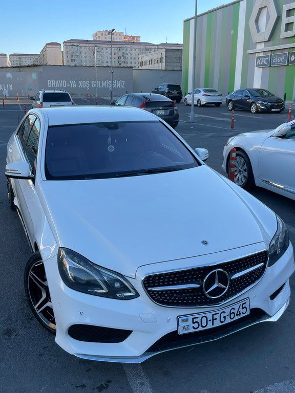 Mercedes E 220, 2.1 L, 2014 il, 367 500 km 50-FG-645 — Avtomobillər, Sumqayıt (3)