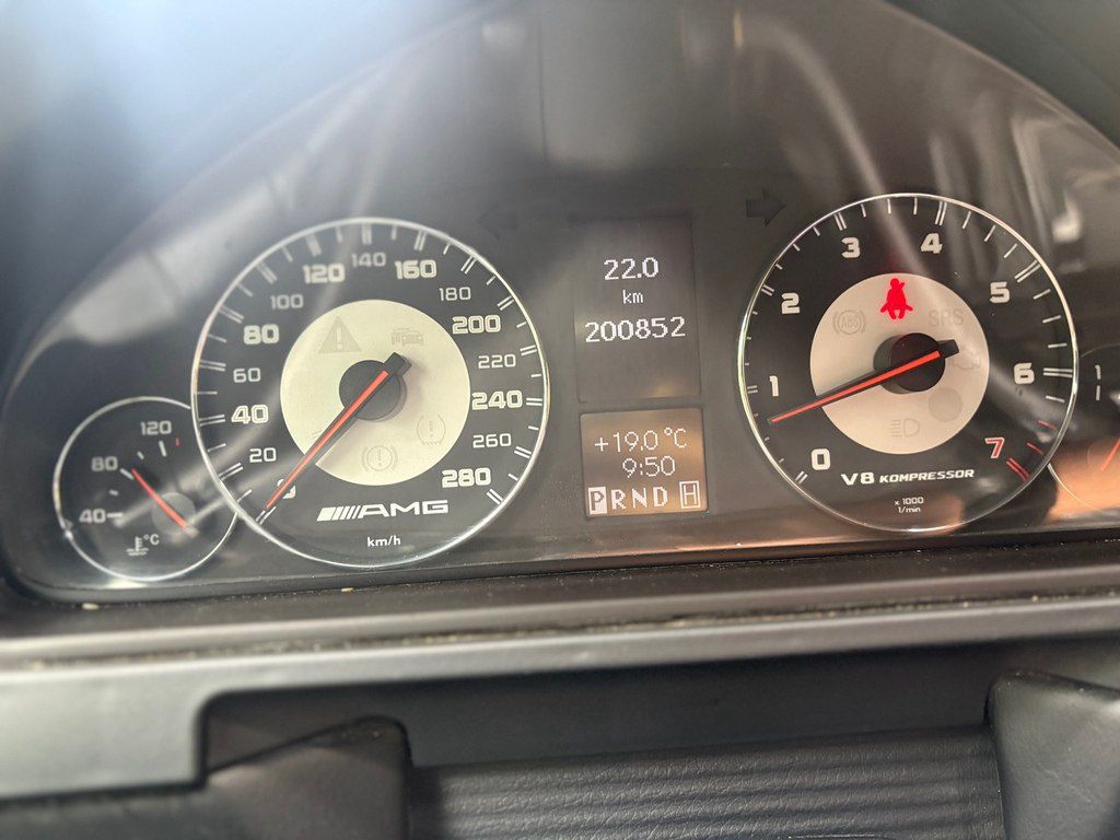 Mercedes G 55 AMG, 5.5 L, 2009 il, 200 852 km — Avtomobillər, Bakı (12)