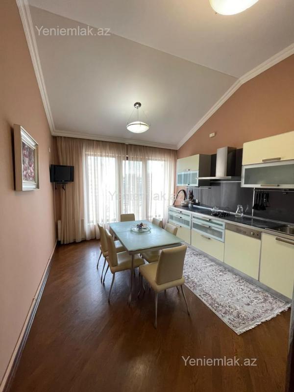 Kirayə 4 otaqlı Bina evi menzil (Yeni tikili), 200 m², Yasamal rayonu — Mənzil, Bakı (8)